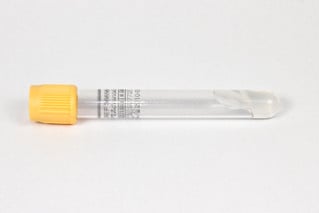Produkt Vakuumrör Serum med gel, guldgul, 7/5mL