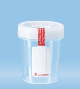 Produkt Burk med lock för odling 100ml steril m säkerhetstejp