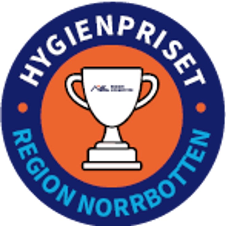 Logotypen fr&aring;n Hygienpriset - Region Norrbotten