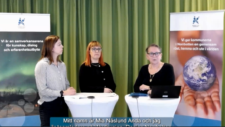 Samtal mellan Mia Näslund Anda, Jenny Liljebäck och Sofia Bengtsson.