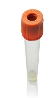 Produkt Vakuumrör Serum med gel, orange, 7/4 med trombin