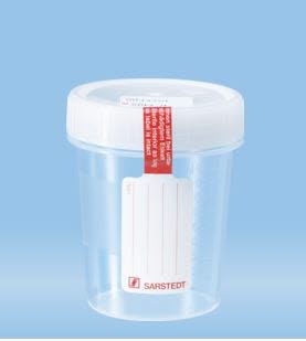 Produkt Burk med lock för odling 100ml steril m säkerhetstejp