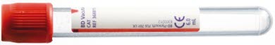 Produkt Vakuumrör Serum utan gel, röd, 7/6ml,m koagulationaktivator