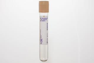 Produkt Vacutainerrör beige urin utan tillsats hemogard